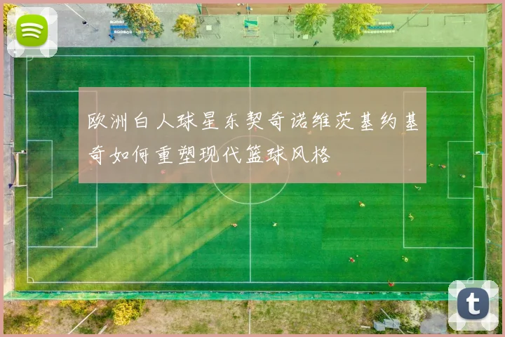 欧洲白人球星东契奇诺维茨基约基奇如何重塑现代篮球风格